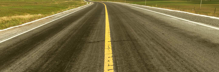 Empty road