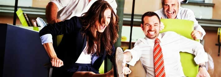 Having Fun At The Office