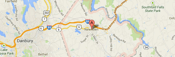 Map of Newton, Connecticut Map of Newton, Connecticut