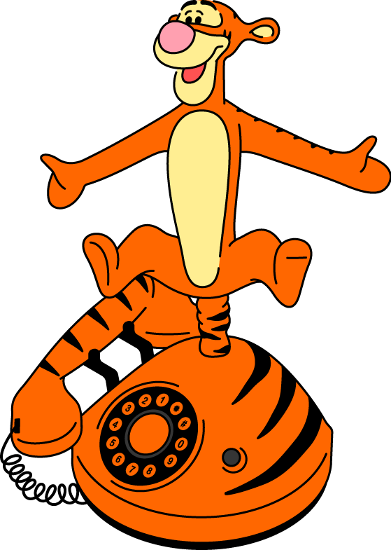 Tigger Novelty Phone